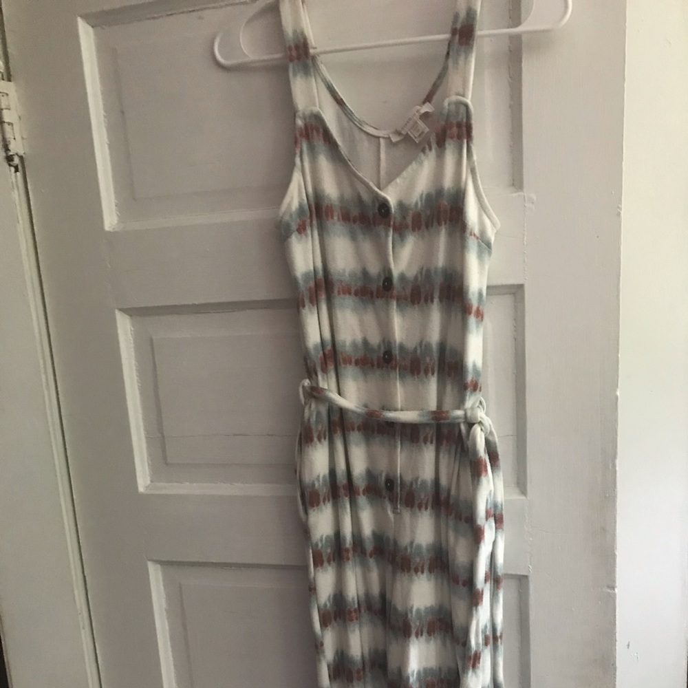 Monteau Los Angeles jumpsuit with belt